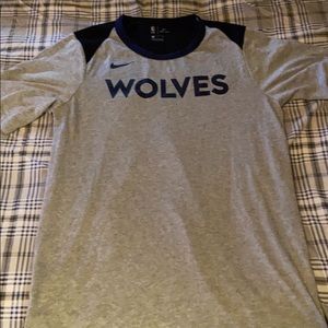 Minnesota Timberwolves nike shirt